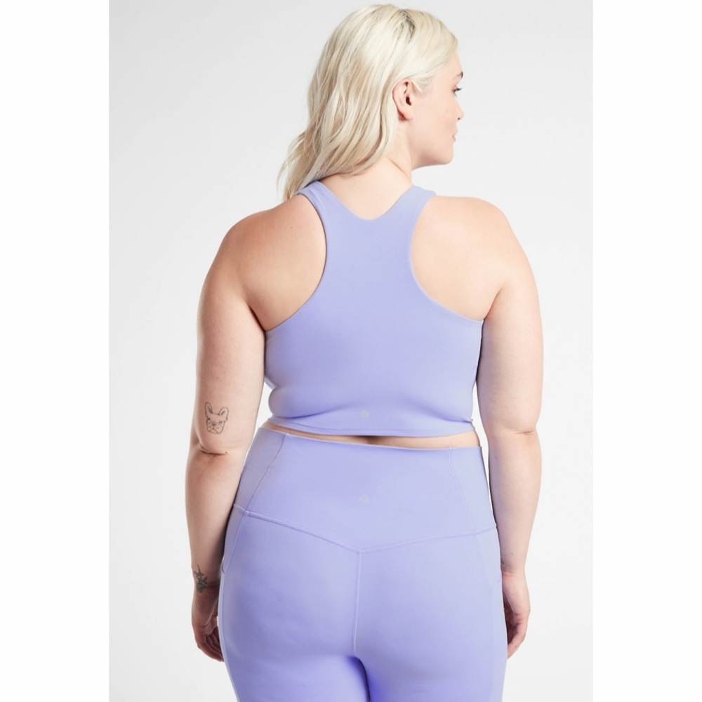 Athleta Lavender Conscious Crop Top D - DD+ NWT SZ XL - Picture 5 of 11
